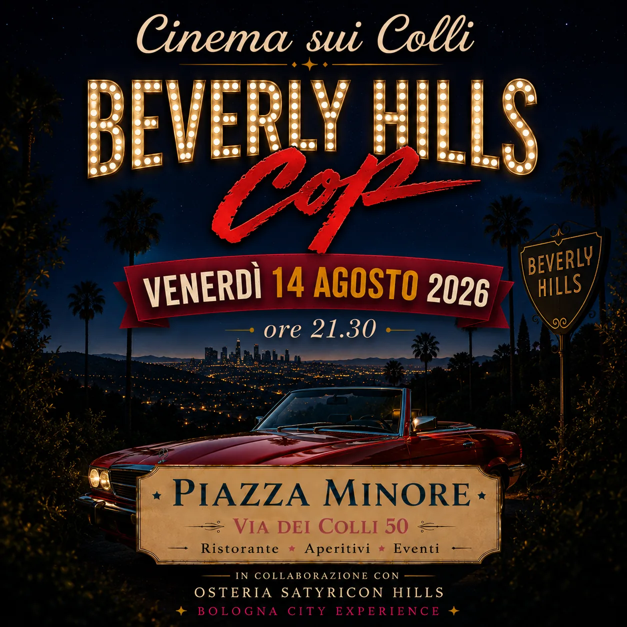 Cinema sui colli presenta : Beverly Hills Cop