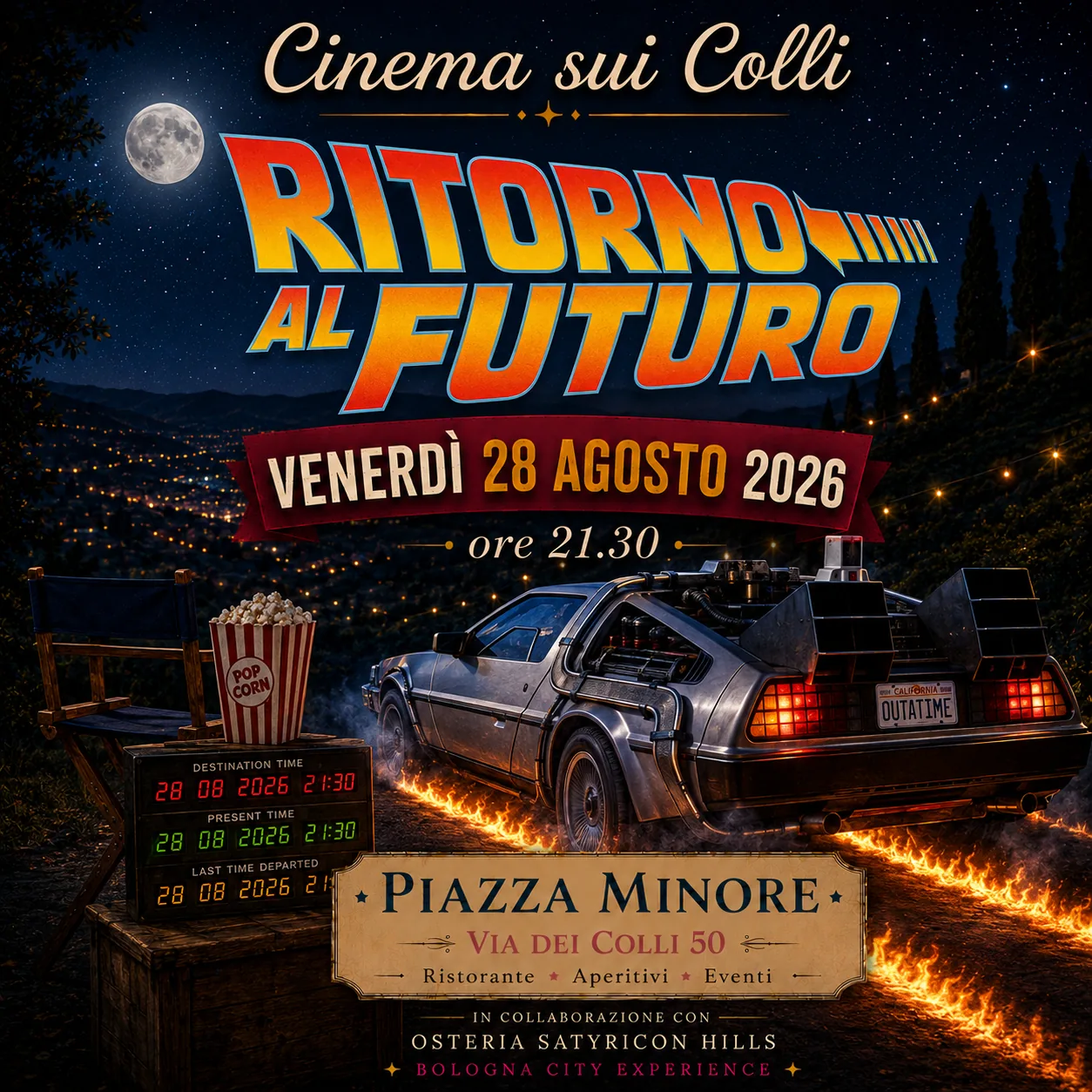 Cinema sui Colli presso Piazza Minore presenta: Ritorno al Futuro